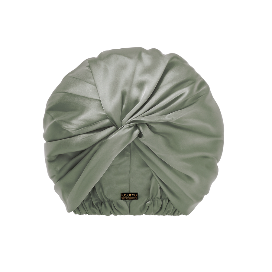 Cuffia di seta di gelso - Pistacchio