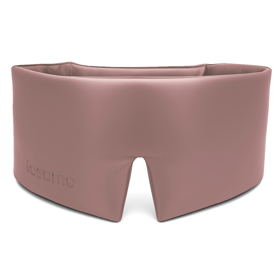 Maschera per il sonno profondo in seta di gelso - Rosa